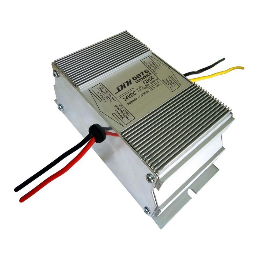 Conversor de Tensão 24V para 12V 120W - DNI - 0876 - (1)