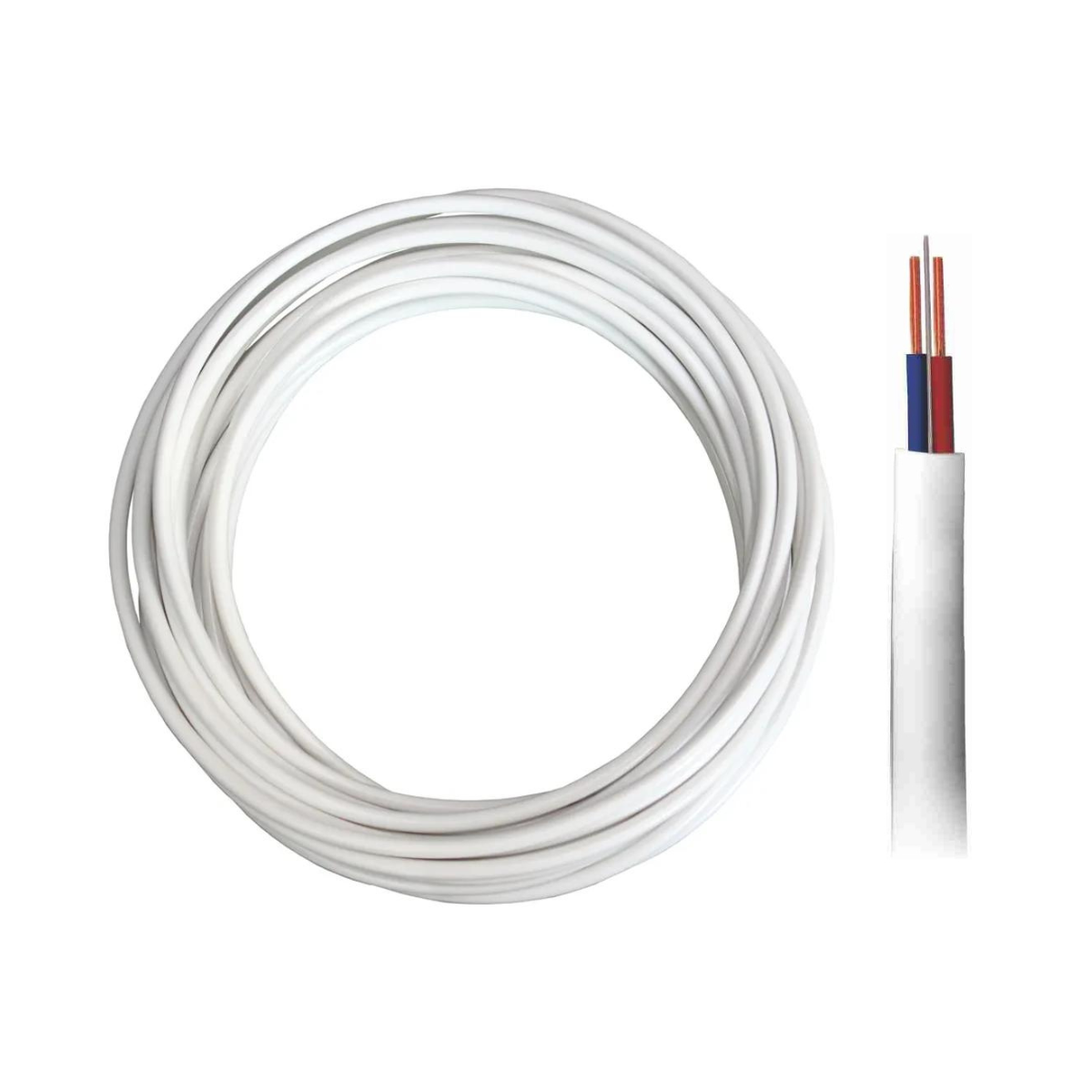 Cabo PP Branco com Alma de Aço 5 Metros - DNI - PP205ABRE5 - (1)