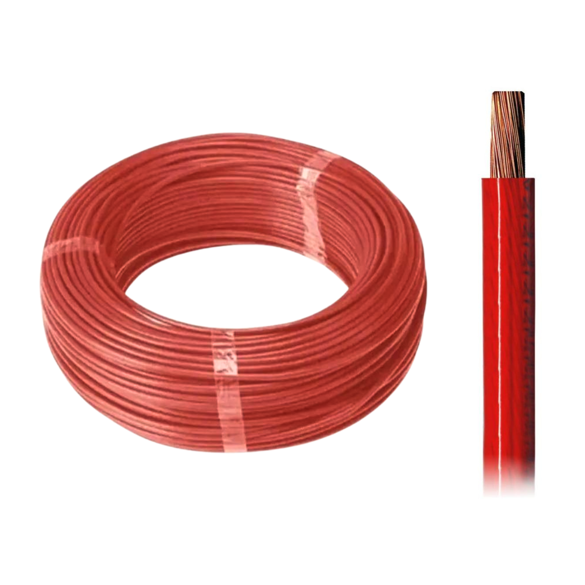Cabo Unifilar Flexível Marrom Rolo com 100m - DNI - HFX 075-MR - (1)