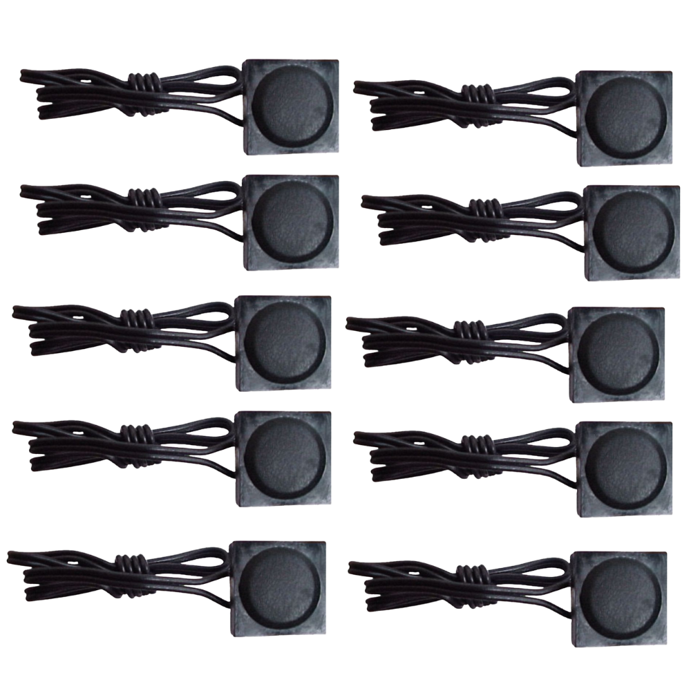 Kit 10 Acionador Emborrachado com Retorno Automático - DNI - 5004 - (1)