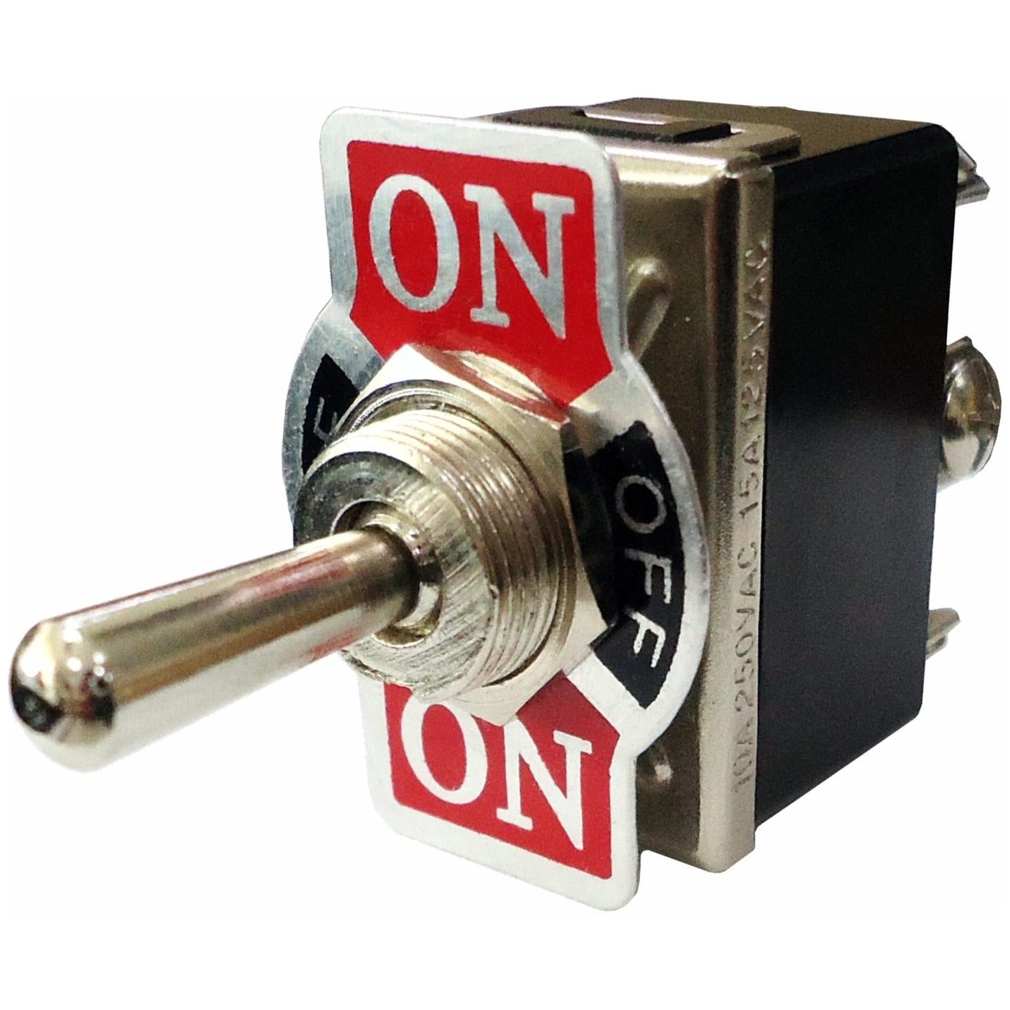 Chave Bipolar Pulso Off Pulso 3 Posições 500w 6 Polos Ate 250vac - DNI - 2075 - (1)