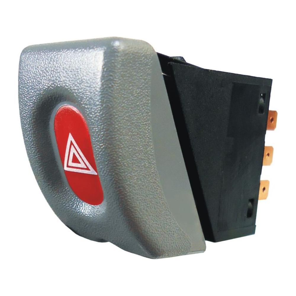 Interruptor de Luz de Emergência Botão do Pisca Alerta 7 Terminais - DNI - 2182 - (1)