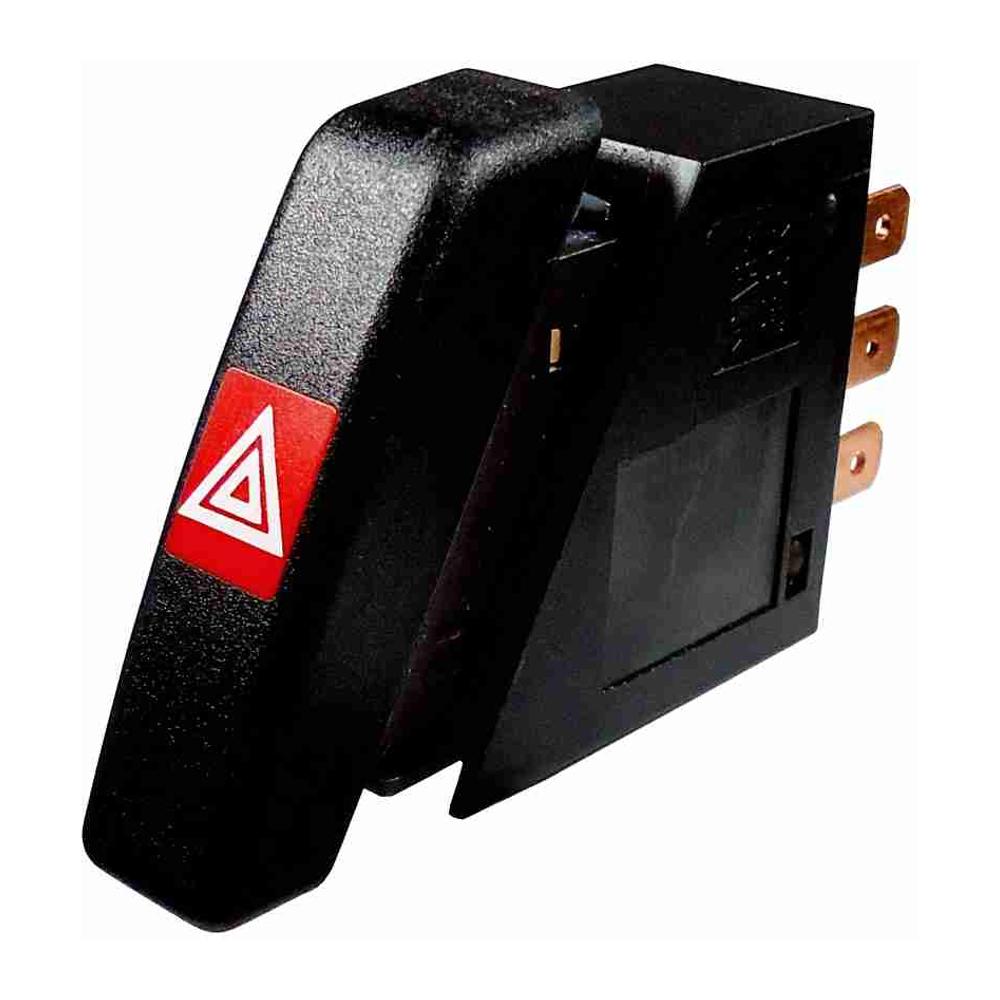 Interruptor de Luz de Emergência Botão do Pisca Alerta - DNI - 2112 - (1)