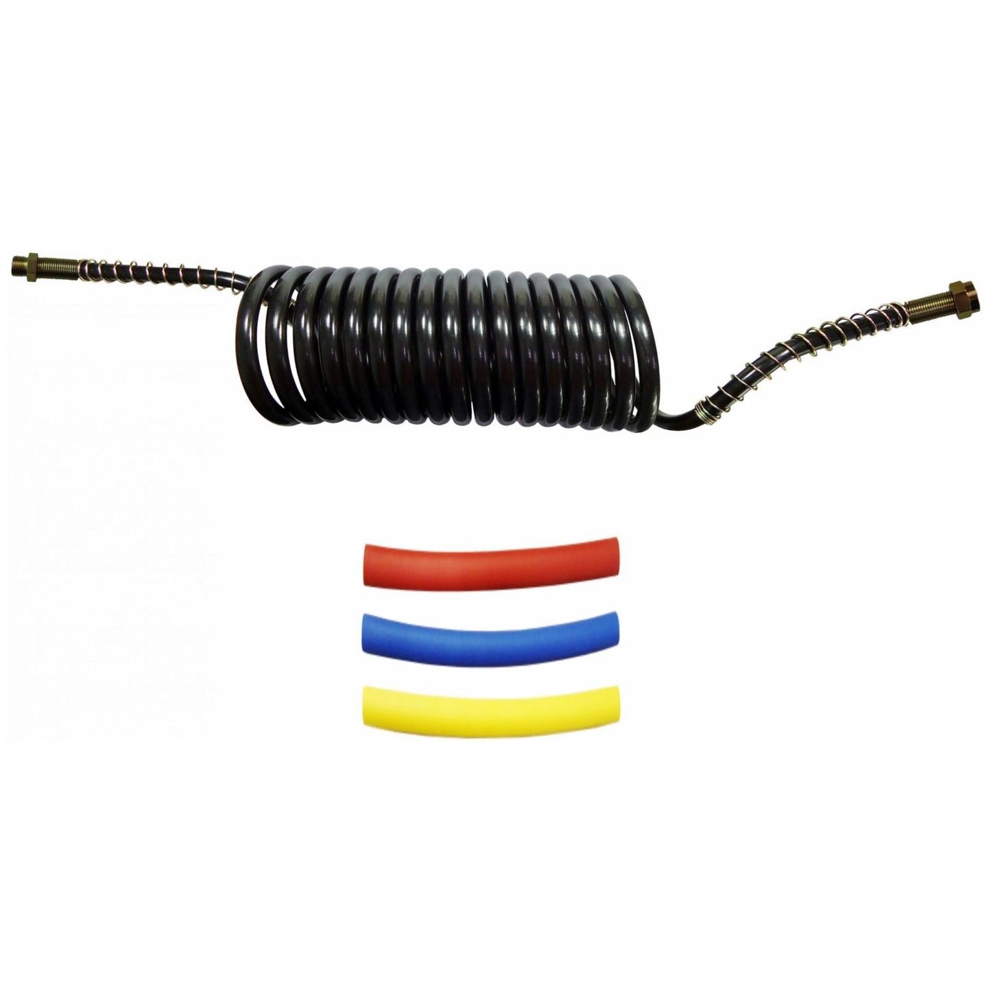 Mangueira Espiral para Freio a Ar 6,5m Macho M16xFêmea M18 Termo-retrátil - DNI - 8432 - (1)