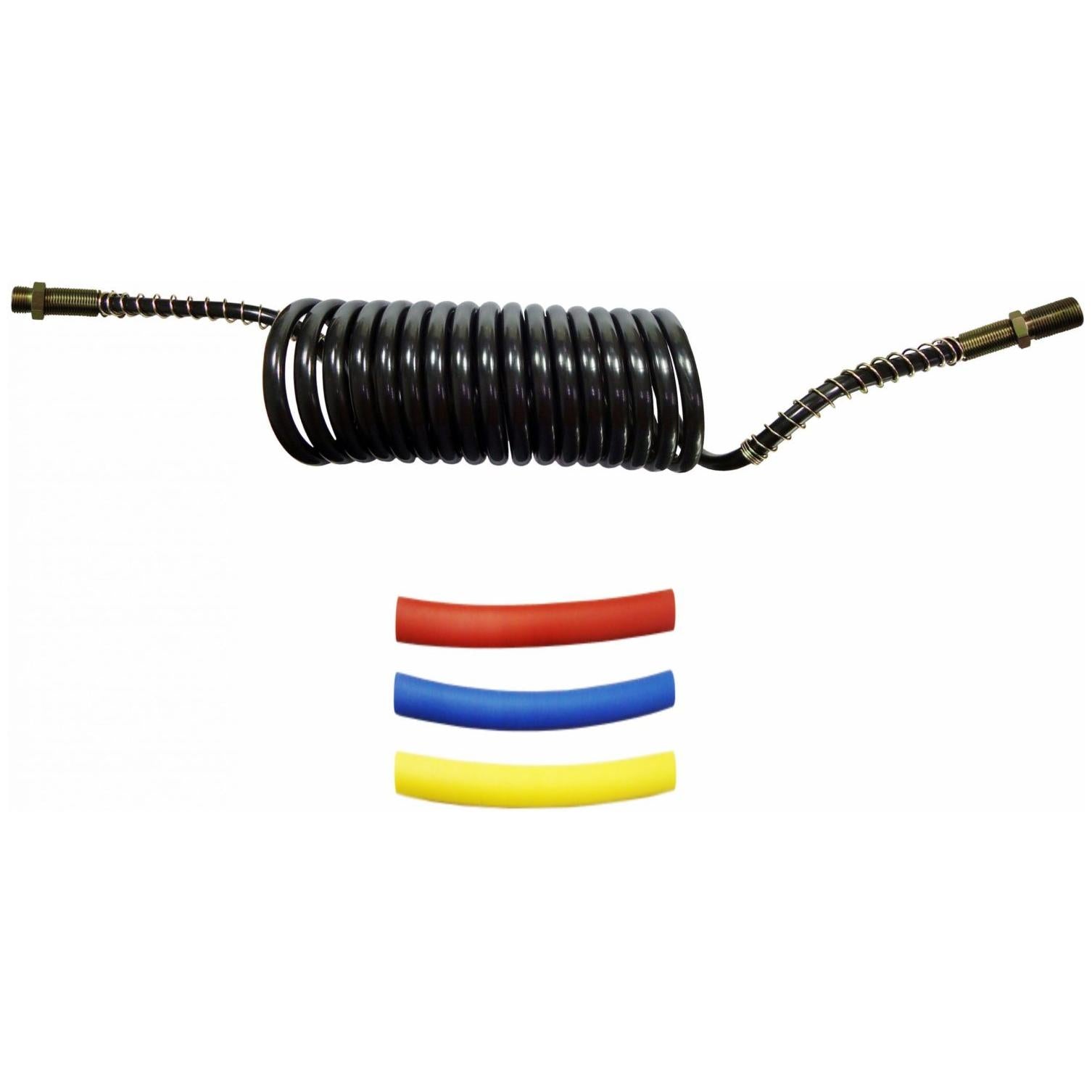 Mangueira Espiral para Freio a Ar 6,5m Macho M16xMacho M18 Termo-retrátil - DNI - 8448 - (1)