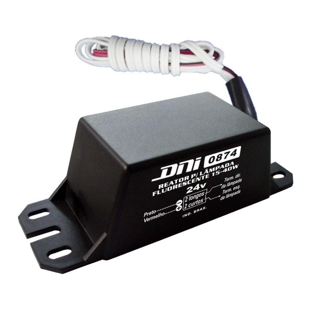 Reator 24V para Lâmpada Fluorescente 15 a 40W Universal - DNI - 0874 - (1)