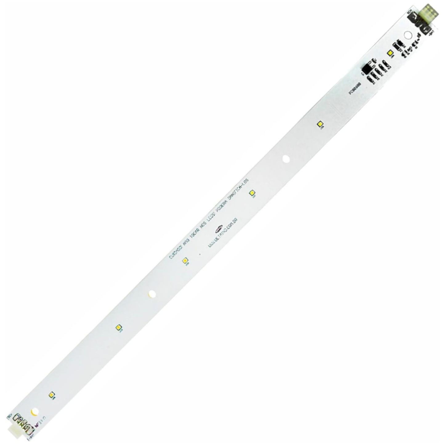Régua 6 LEDs 55cm 24V com 2 Conectores KK de 3 Terminais - DNI - U909 - (1)