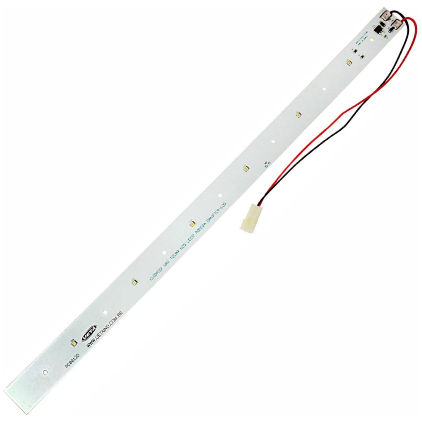 Régua 6 LEDs 55cm 24V com Conector Lâmpada - DNI - U903 - (1)