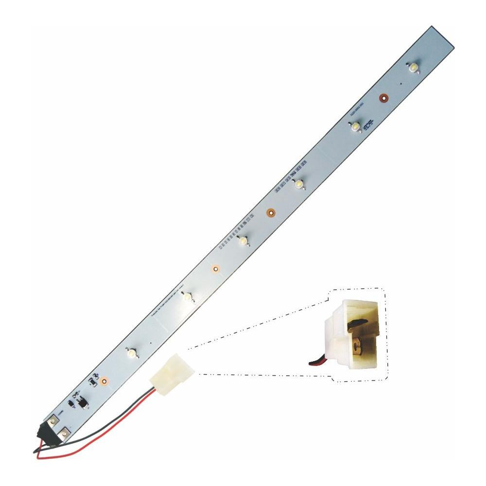 Régua 6 LEDs 60cm 24V com Conector Lâmpada - DNI - 8849 - (1)
