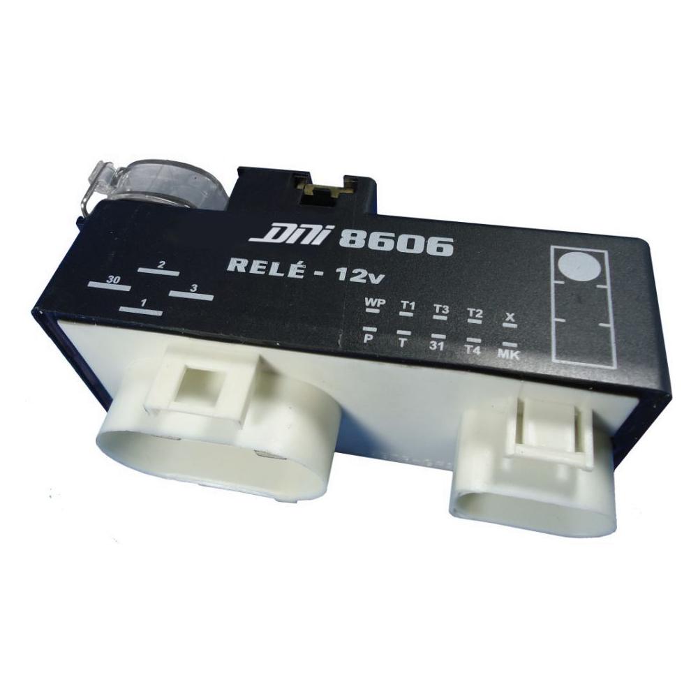 Relé de Controle para Ventilador de Radiador 12V 14 Terminais - DNI - 8606 - (1)