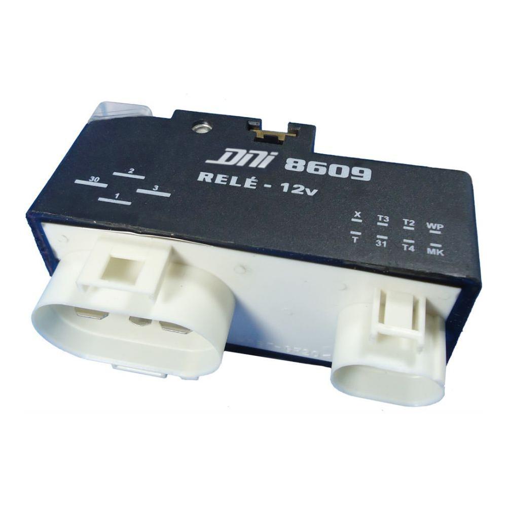 Relé de Controle para Ventilador de Radiador 12V 12 Terminais - DNI - 8609 - (1)