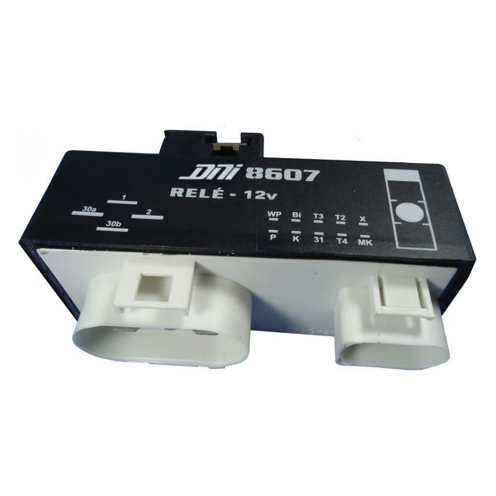 Relé de Controle para Ventilador de Radiador 12V 14 Terminais - DNI - 8607 - (1)