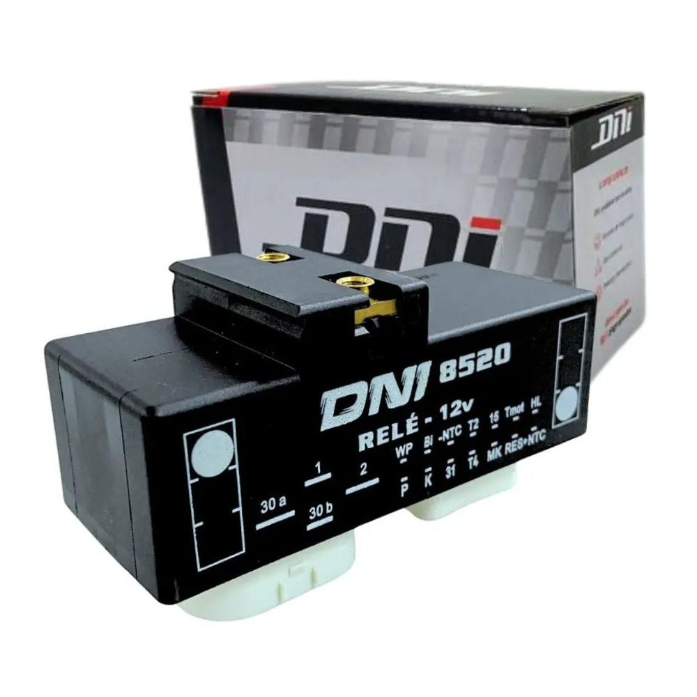 Relé de Controle para Ventilador de Radiador 12V 18 Terminais - DNI - 8520 - (1)
