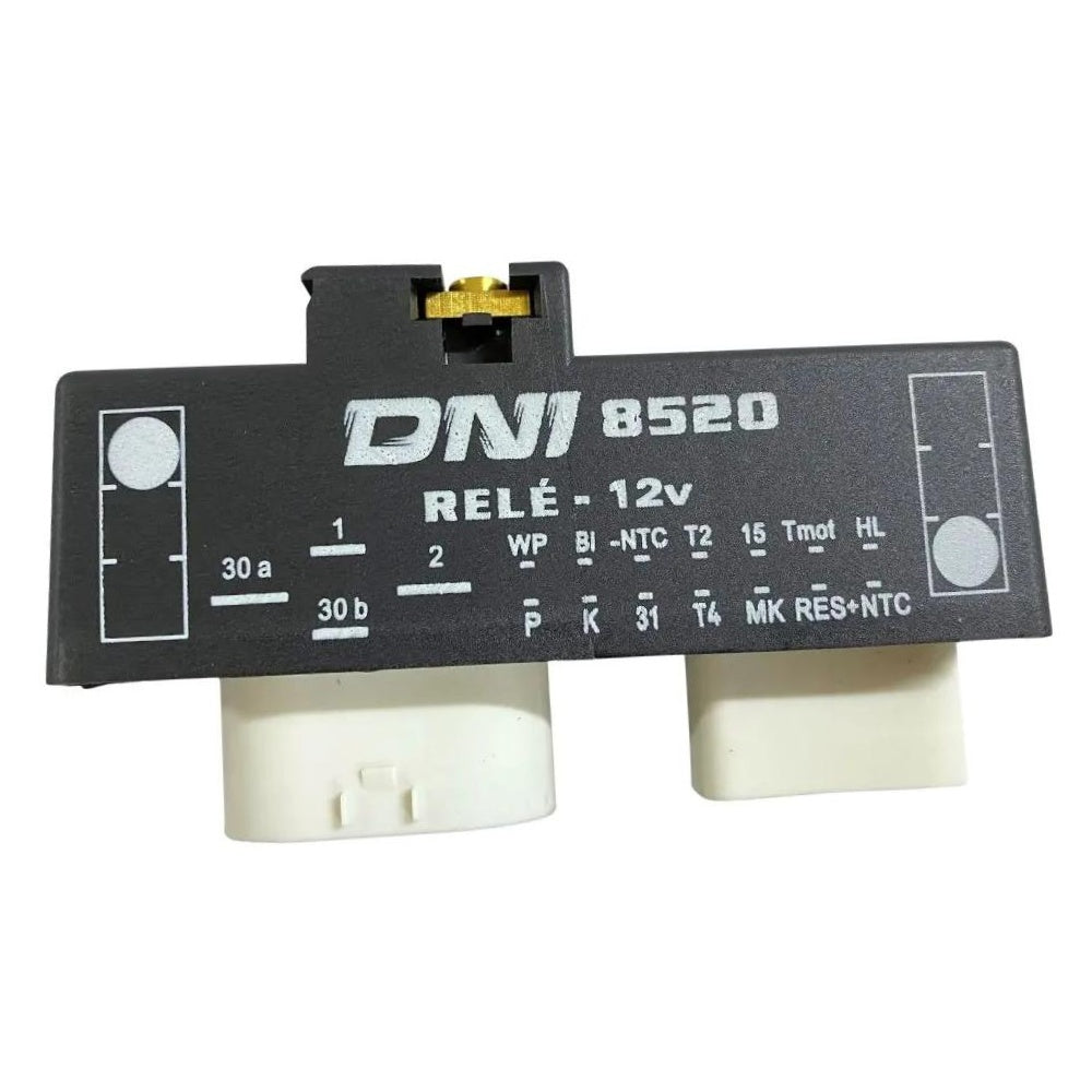 Relé de Controle para Ventilador de Radiador 12V 18 Terminais - DNI - 8520 - (2)