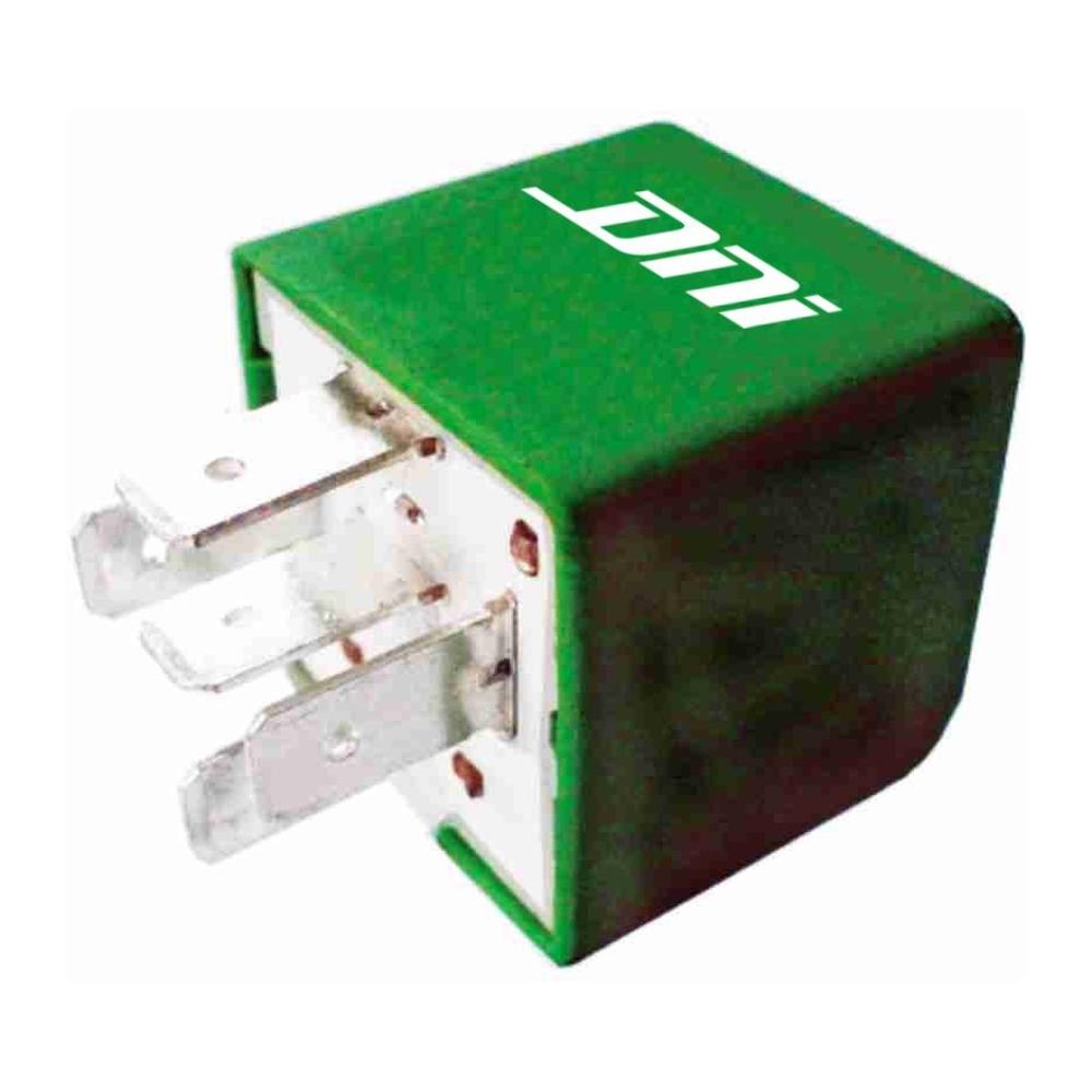 Relé Duplo 12V com 5 Terminais e Saídas Independentes com Resistor - DNI - 0146 - (1)