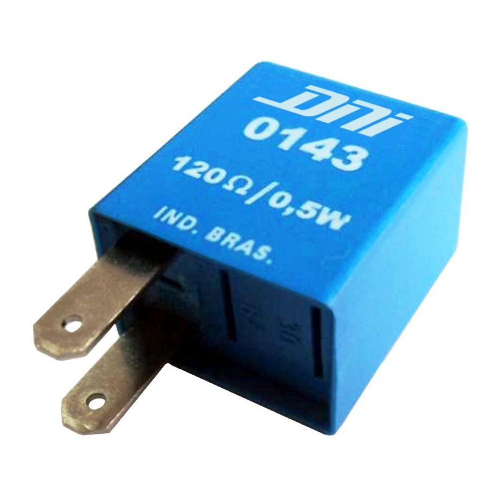 Relé Porta Resistor 12V 2 Terminais - DNI - 0143 - (1)
