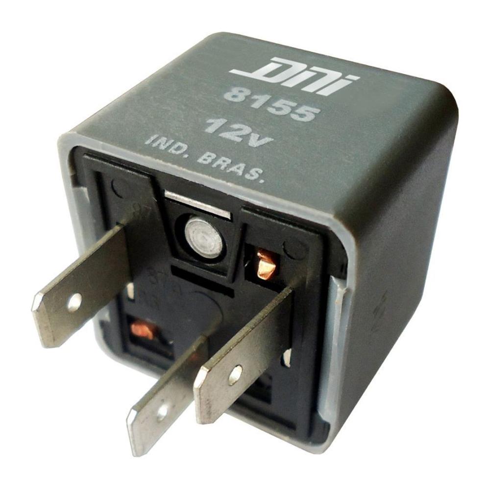 Relé Sinalizador Sonoro Martelo 12V 3 Terminais - DNI - 8155 - (1)