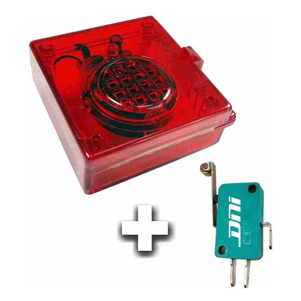 Alarme Sinalizador Sonoro e Visual para Caçamba Levantada - DNI - 0526 - (1)