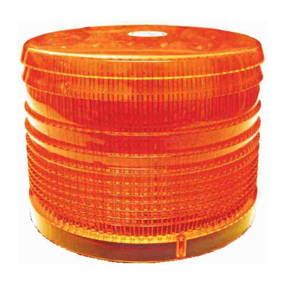 Lente Acrílica Ambar para Sinalizador de LED - DNI - 4084AM - (1)