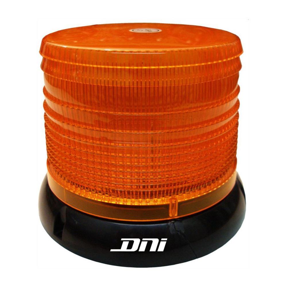 Luz Rotativa Giroled Ambar de Advertência 127-220VAC - DNI - 4101 - (1)