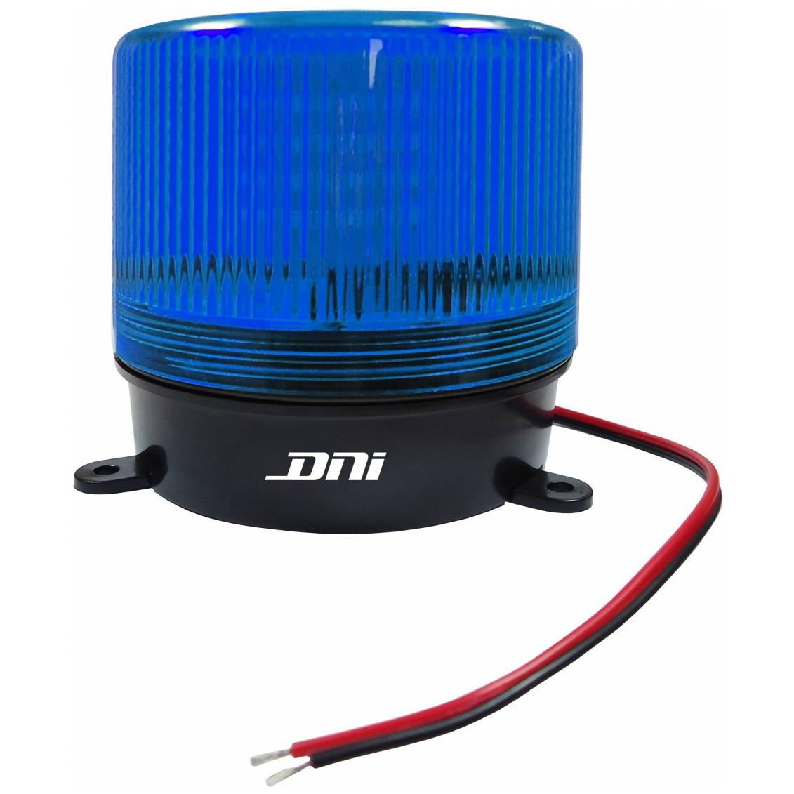 Sinalizador Visual Giroflex Giroled e Strobo Ambar 8 Funções Bivolt - DNI - 4281 - (1)
