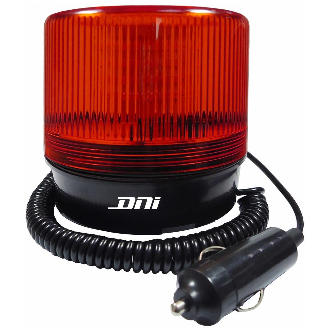 Sinalizador Visual Giroflex Giroled e Strobo Magnético com Plug 8 Funções - DNI - 4289 - (1)