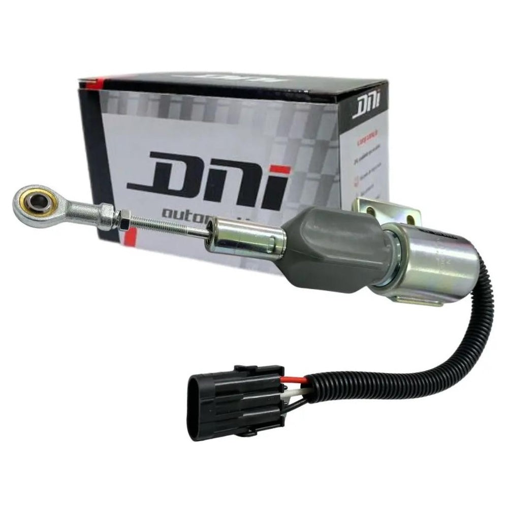 Solenoide de Parada 12V Plug 3 Terminais - DNI - 8069 - (1)