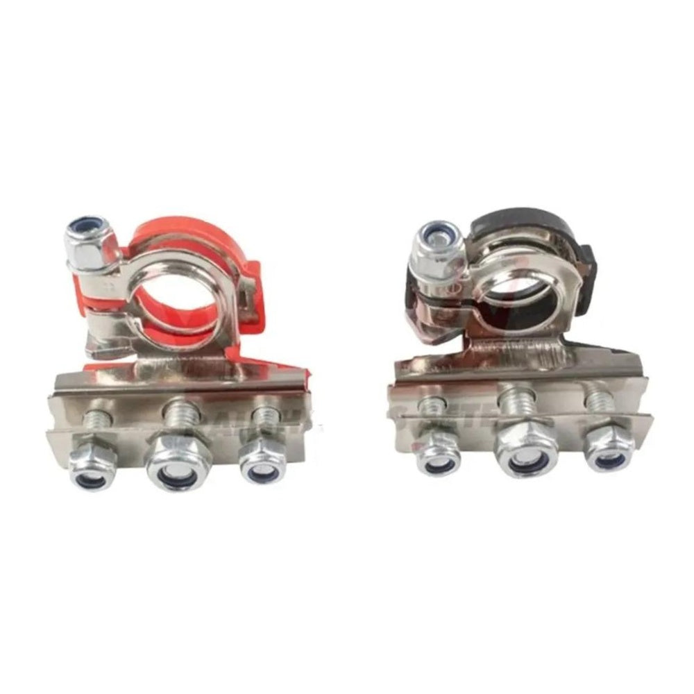 Terminal de Bateria 3 Vias Kit Polarizado para Terminais Olhais Superiores a 6mm - DNI - 7577 - (2)