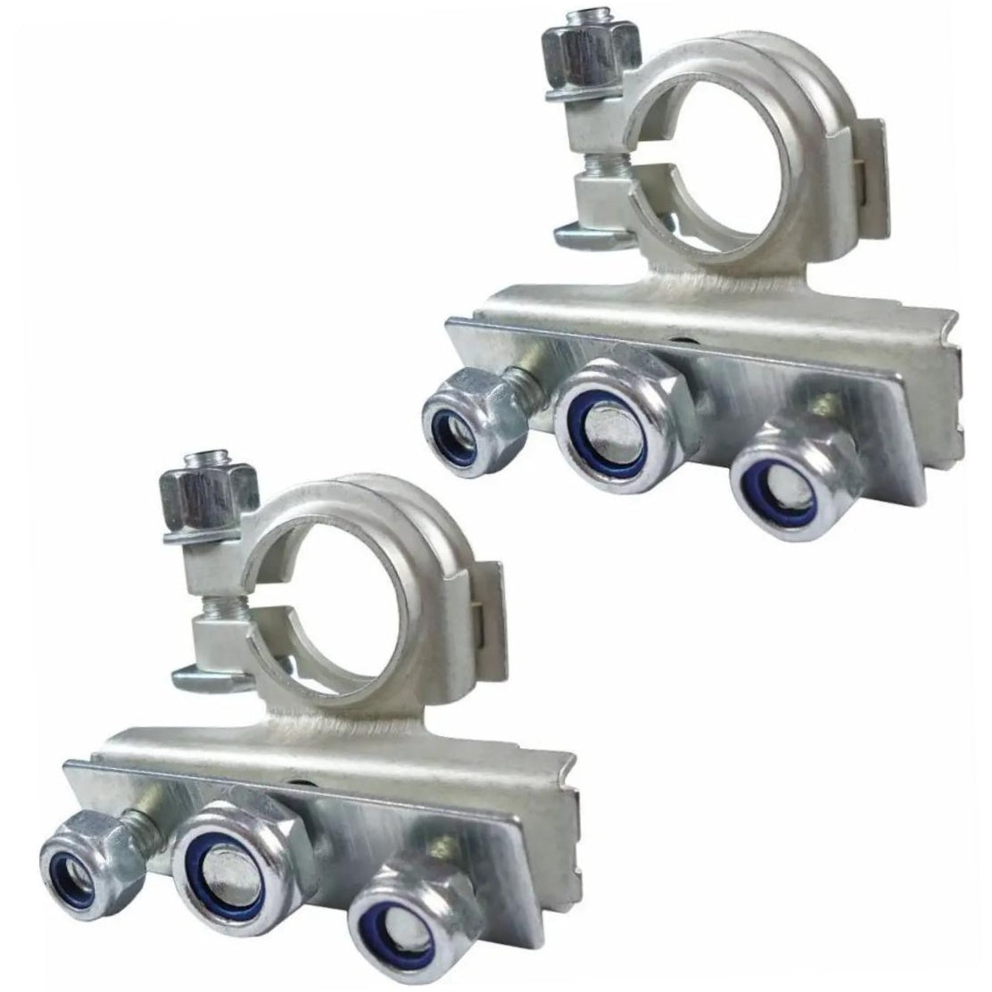Terminal de Bateria 3 Vias Kit Polarizado para Terminais Olhais Superiores a 6mm - DNI - 7577 - (4)