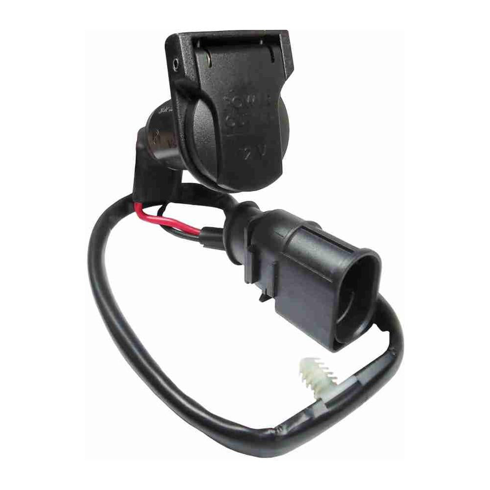 Tomada Polarizada 12V Selada com Chicote - DNI - 0606 - (1)