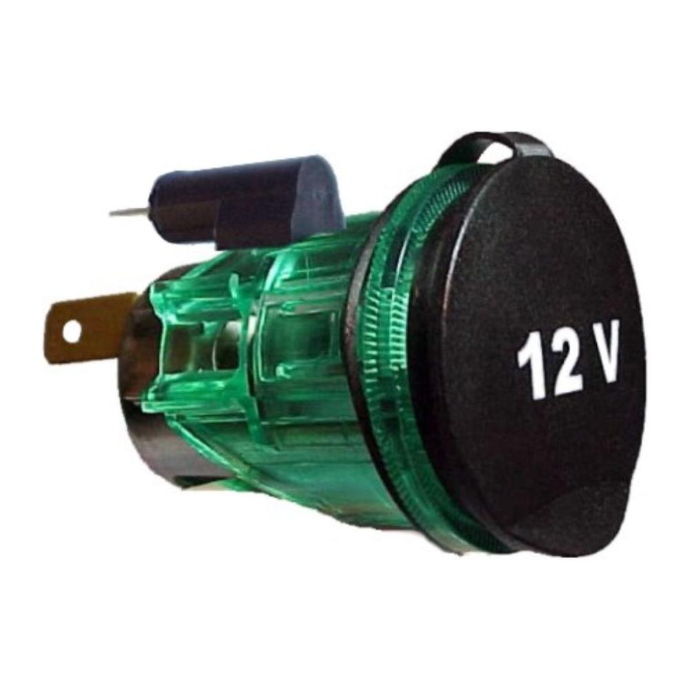 Tomada Polarizada para Alimentação Universal 12V - DNI - 0582 - (1)