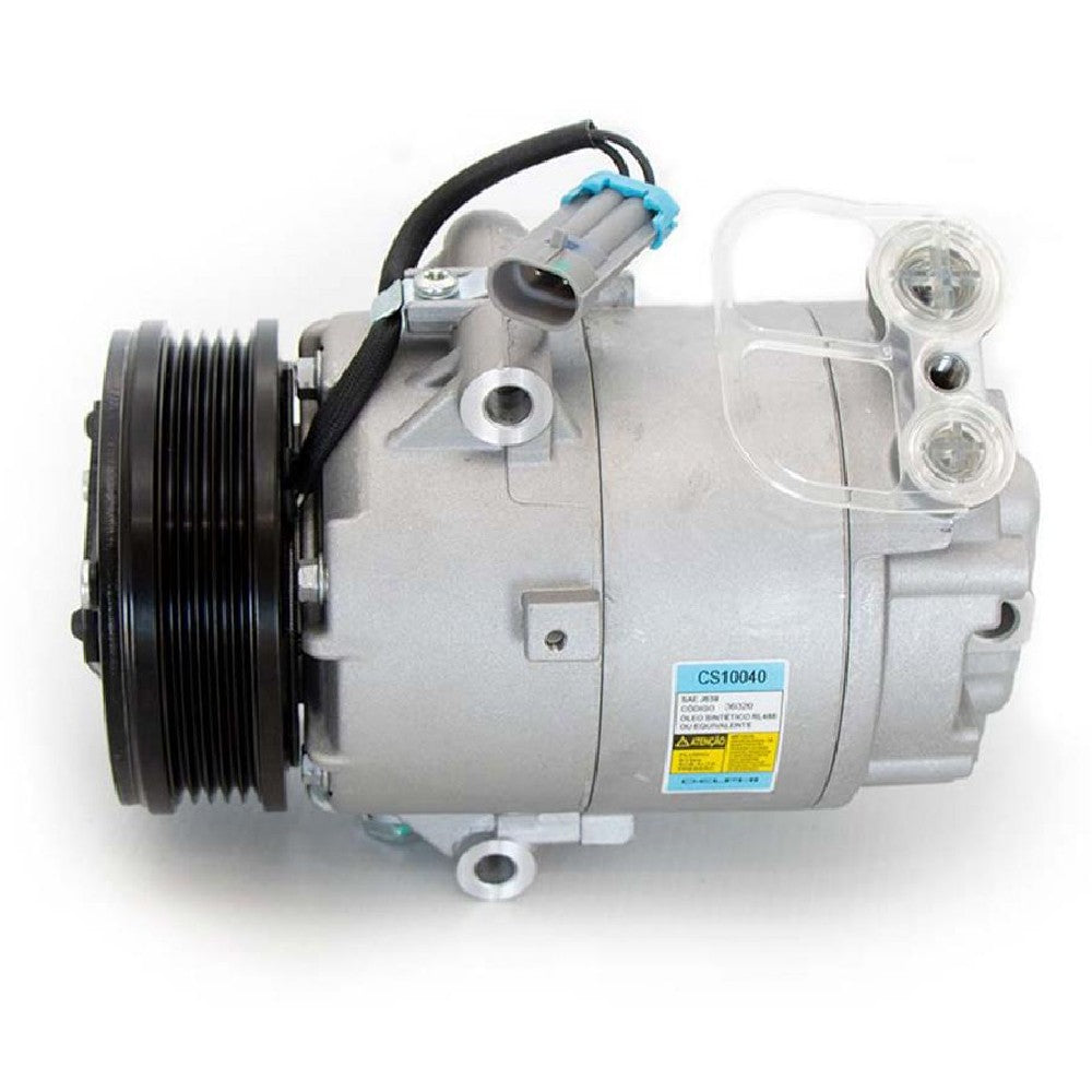 Compressor Ar Condicionado PALIO CORSA MERIVA MONTANA DOBLO PUNTO STILO STRADA - Delphi - CS10040 - (4)