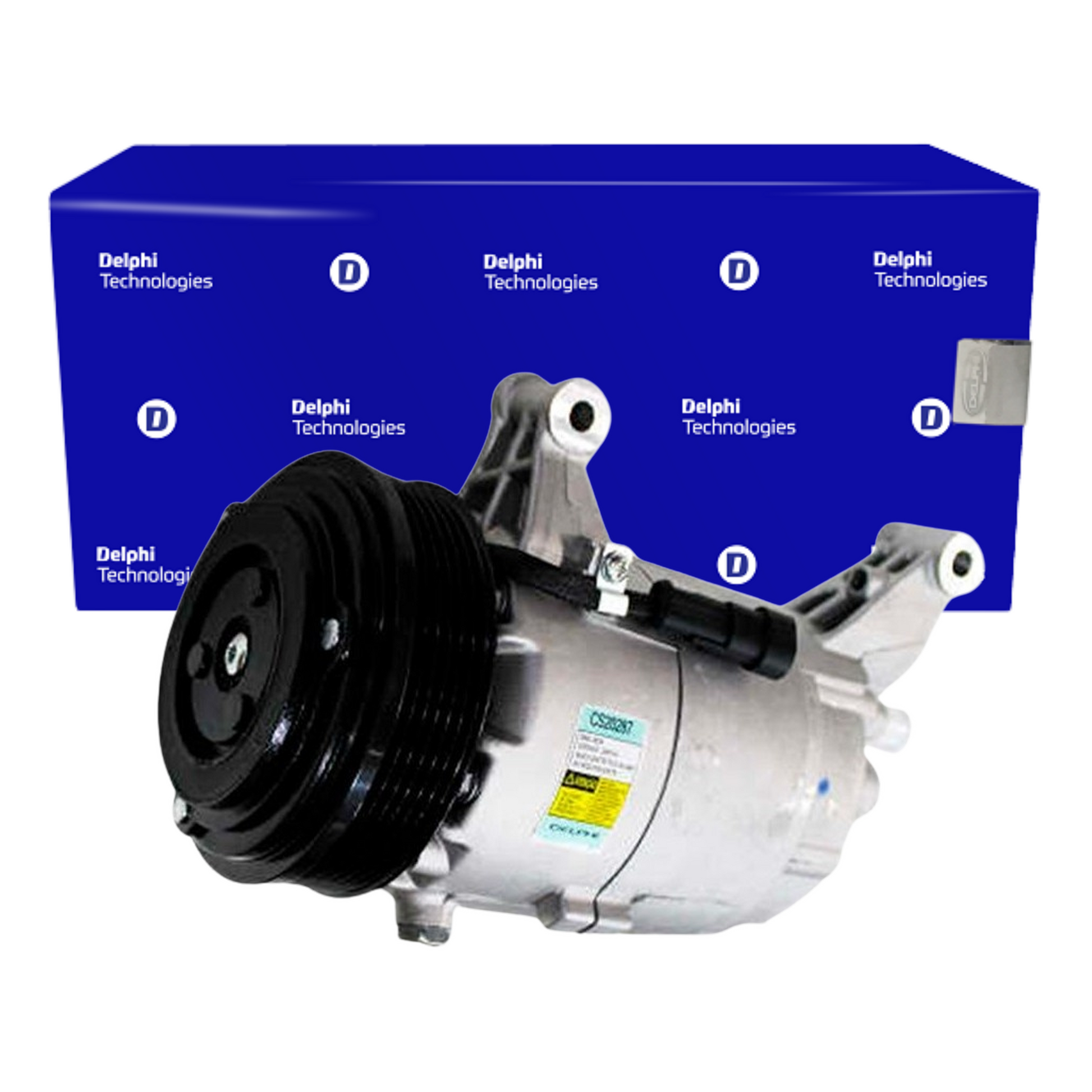 Compressor Ar Condicionado PALIO SIENA GRAND SIENA IDEA PUNTO STRADA BRAVO DOBLO LINEA - Delphi - CS20287 - (1)