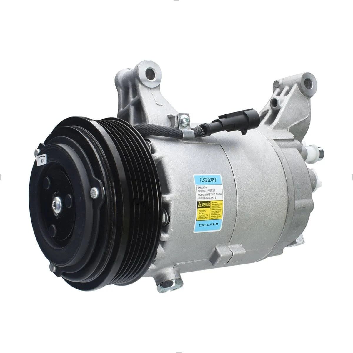 Compressor Ar Condicionado PALIO SIENA GRAND SIENA IDEA PUNTO STRADA BRAVO DOBLO LINEA - Delphi - CS20287 - (2)