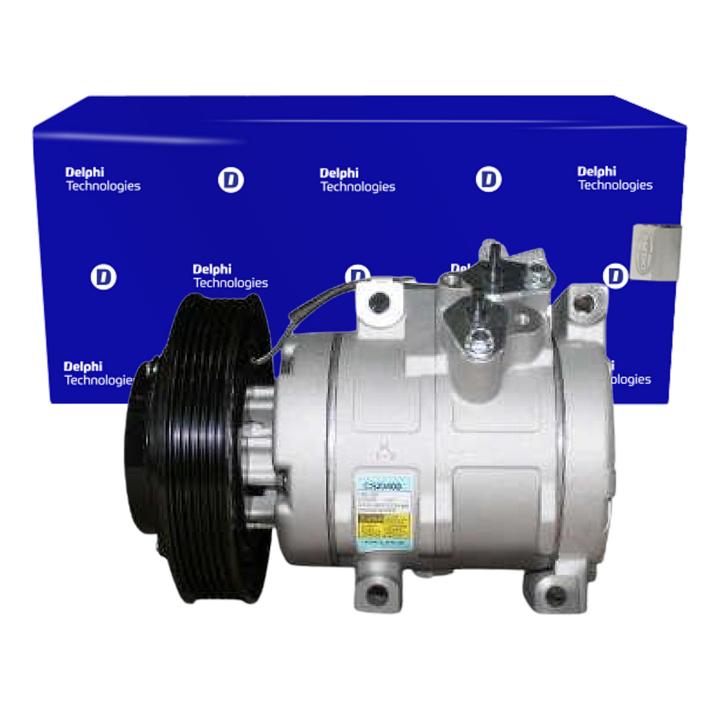 Compressor Ar Condicionado COROLLA 1.6 1.8 FIELDER 1.8 - Delphi - CS20408 - (1)