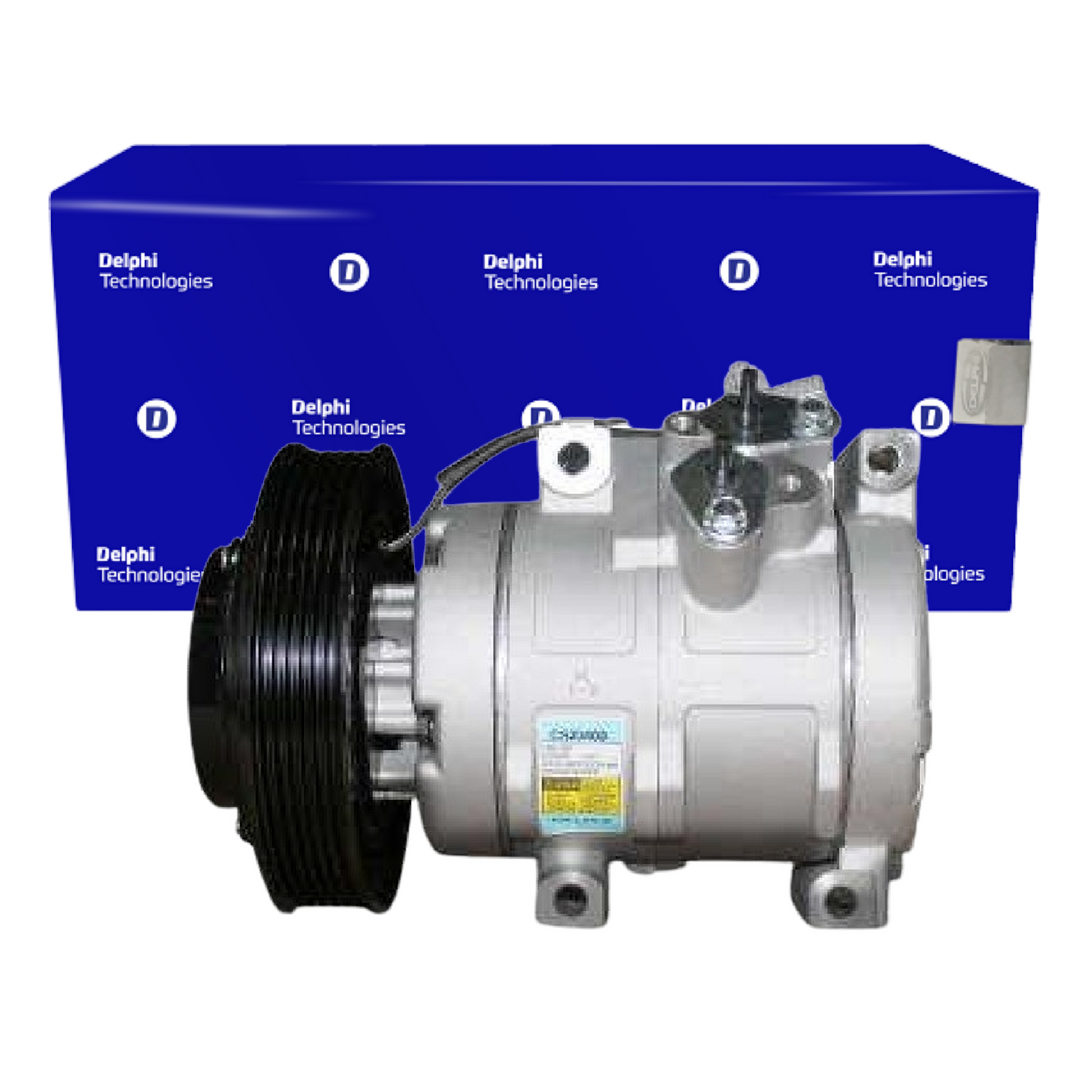 Compressor Ar Condicionado COROLLA 1.6 1.8 FIELDER 1.8 - Delphi - CS20408 - (1)