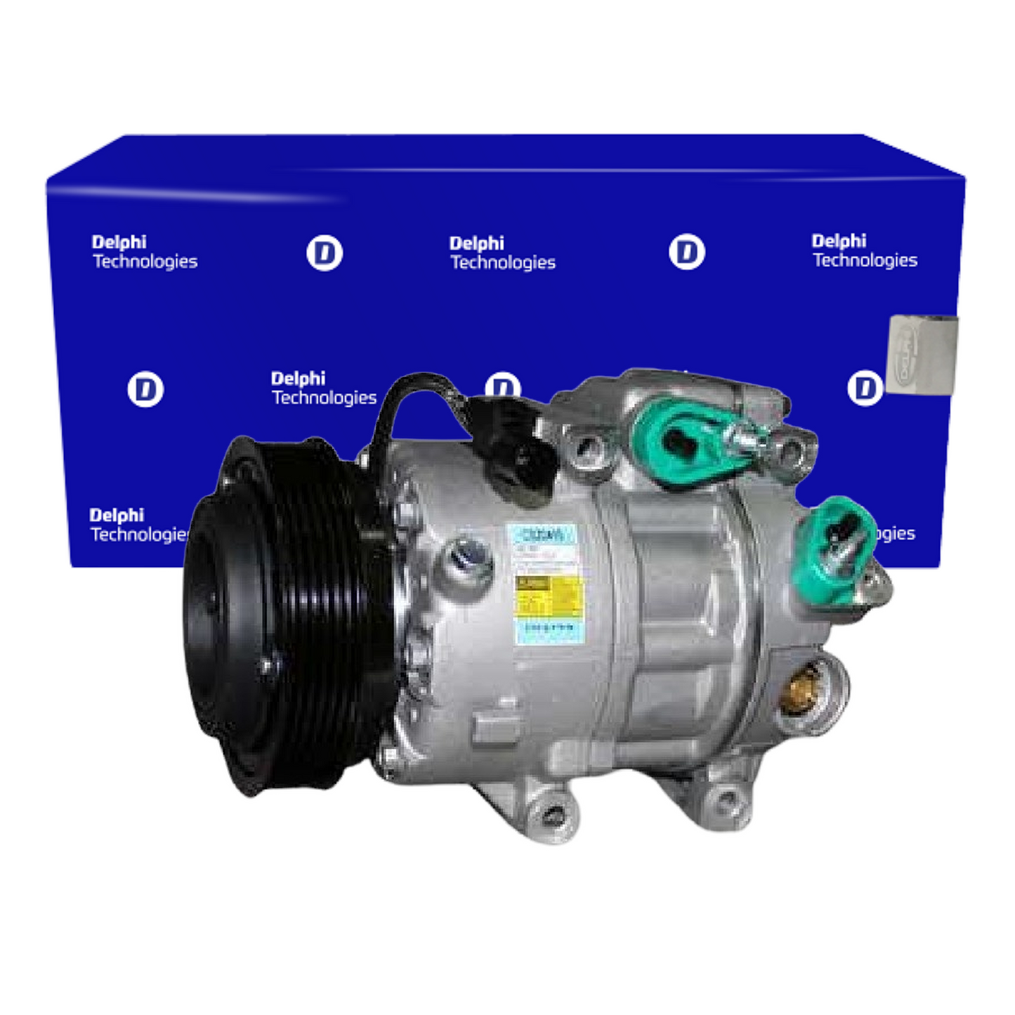 Compressor Ar Condicionado SANTA FÉ 3.5 2011 a 2012 - Delphi - CS20415 - (1)
