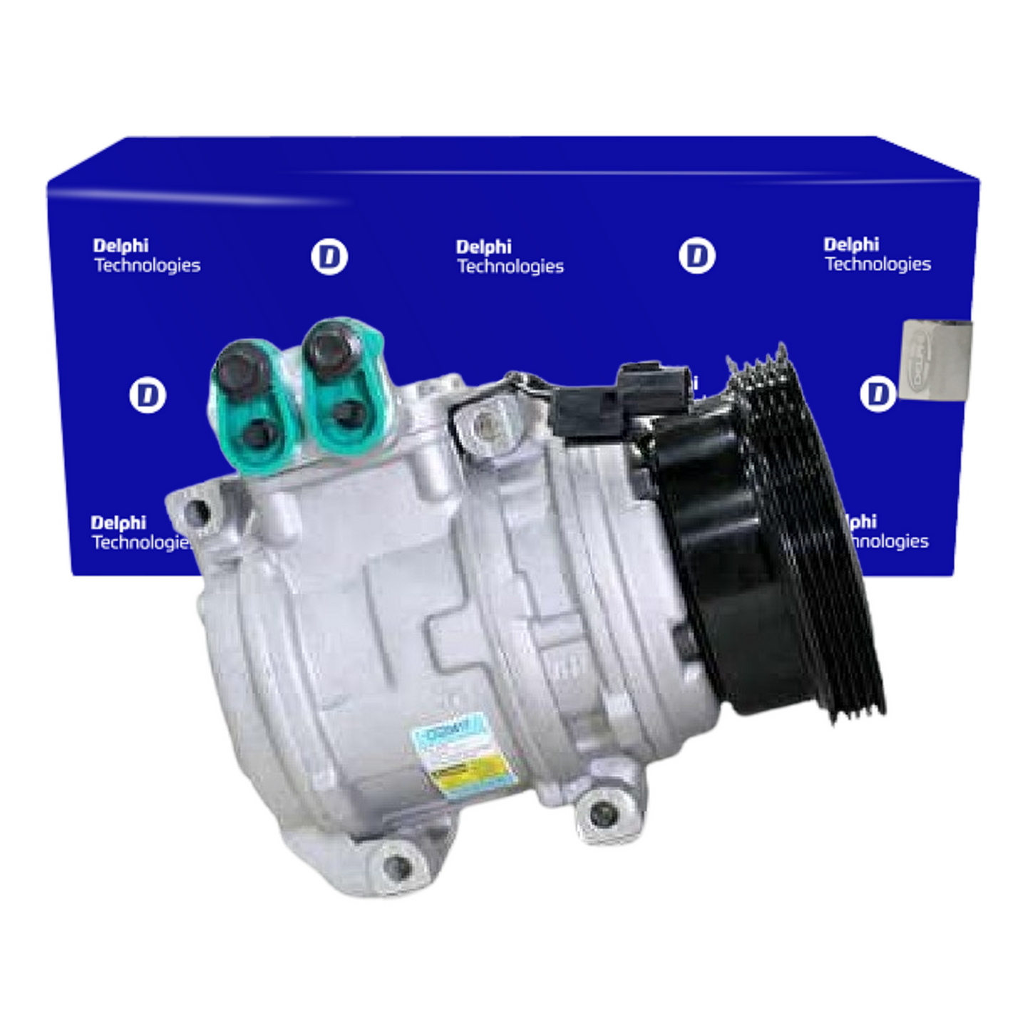 Compressor Ar Condicionado SPORTAGE 2.0 TUCSON 2.0 2.7 - Delphi - CS20417 - (1)