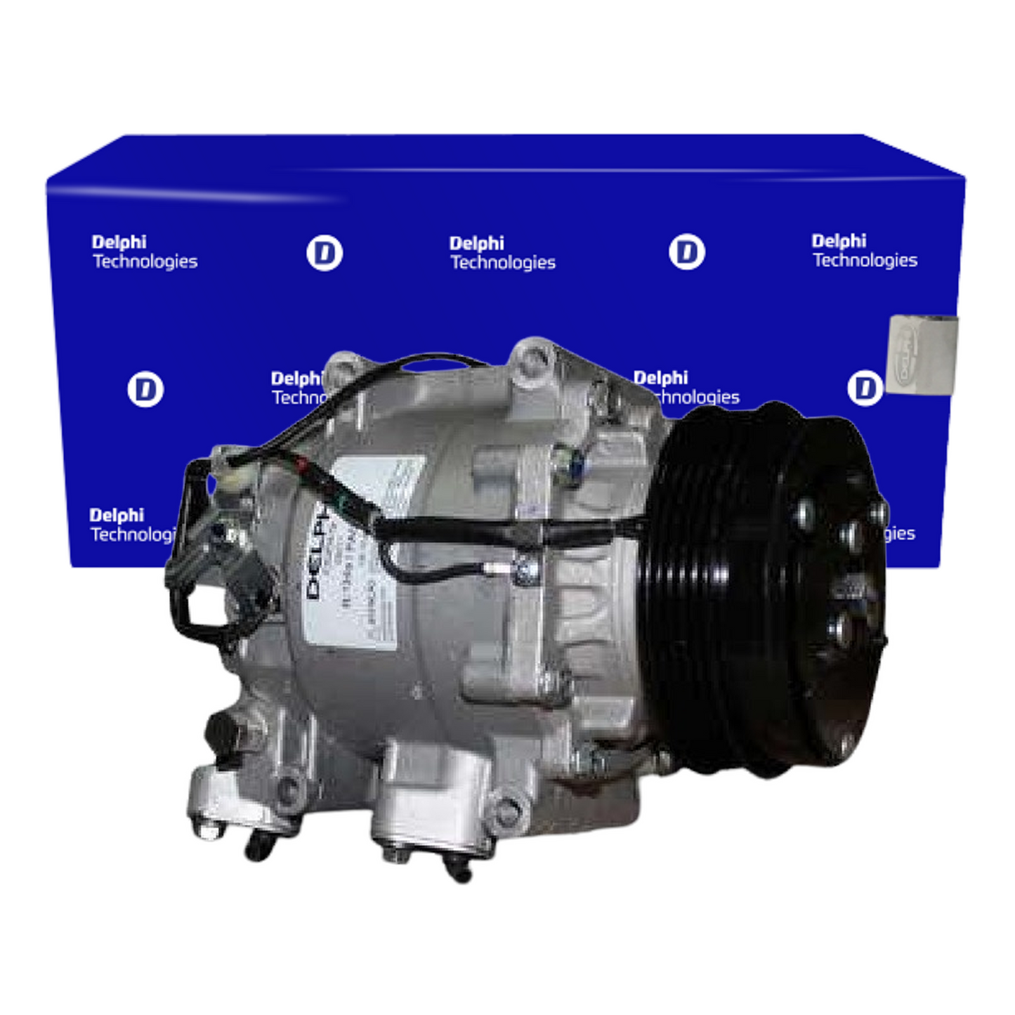 Compressor Ar Condicionado FIT 1.4 2008 a 2014 1.5 2014 - Delphi - CS20419 - (1)