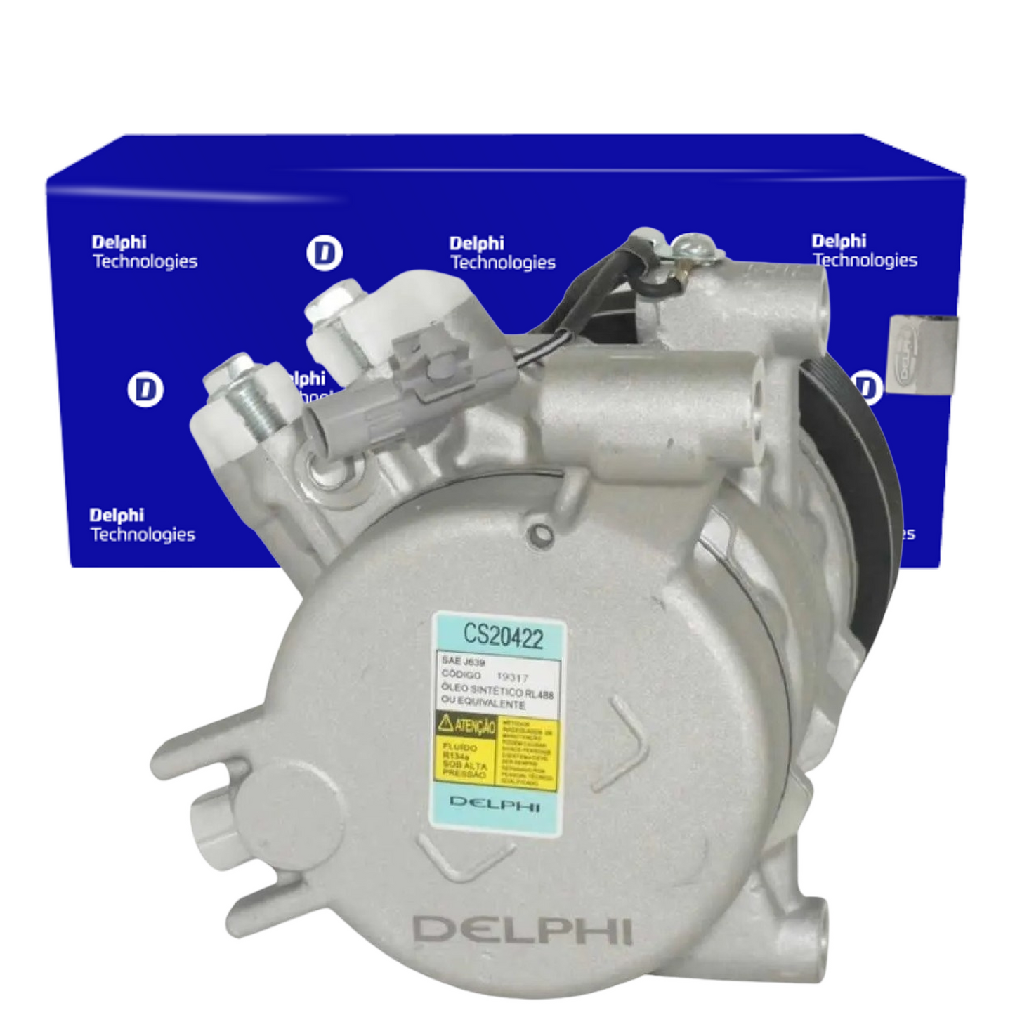 Compressor Ar Condicionado ETIOS 1.3 1.5 2012 a 2018 - Delphi - CS20422 - (1)