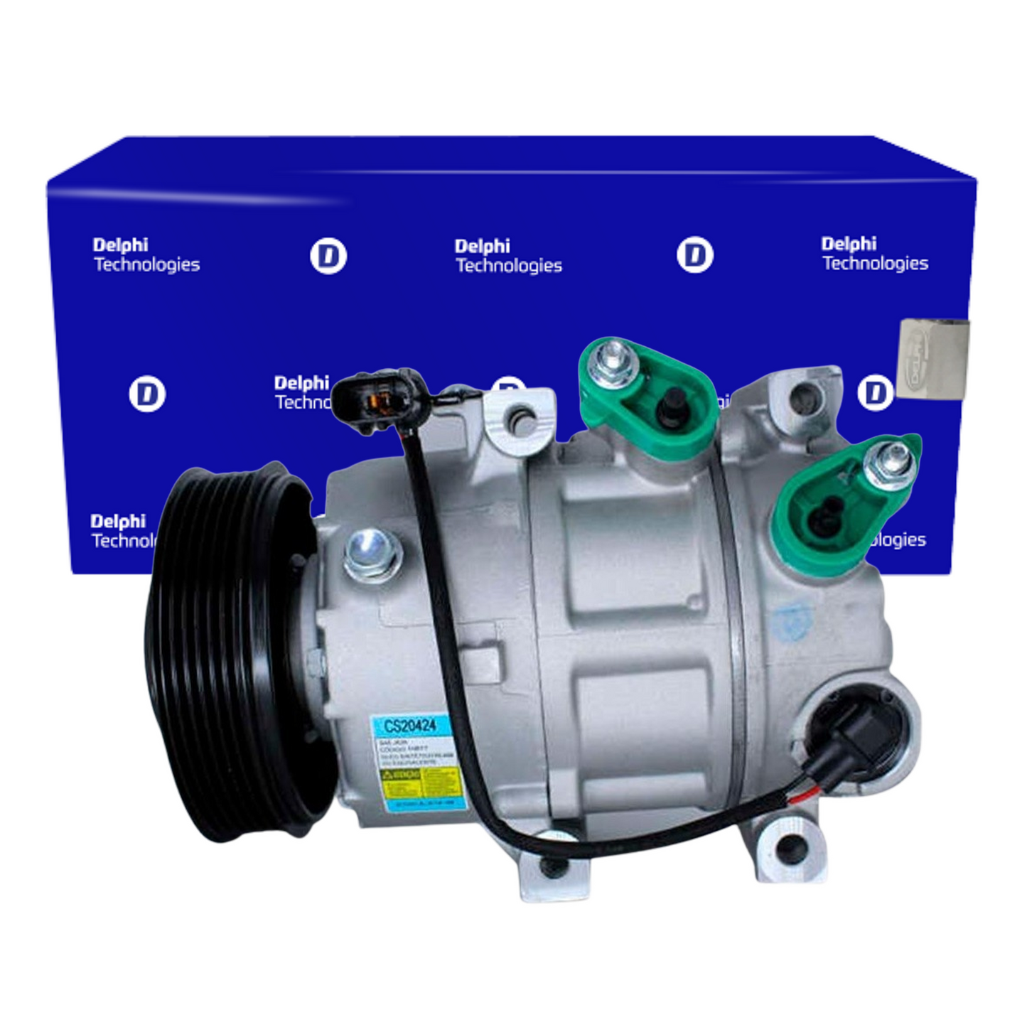 Compressor Ar Condicionado SONATA 2.4 2013 a 2014 - Delphi - CS20424 - (1)