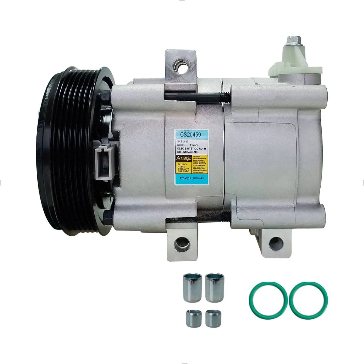 Compressor Ar Condicionado F-250 4.2 1998 a 2002 - Delphi - CS20459 - (2)