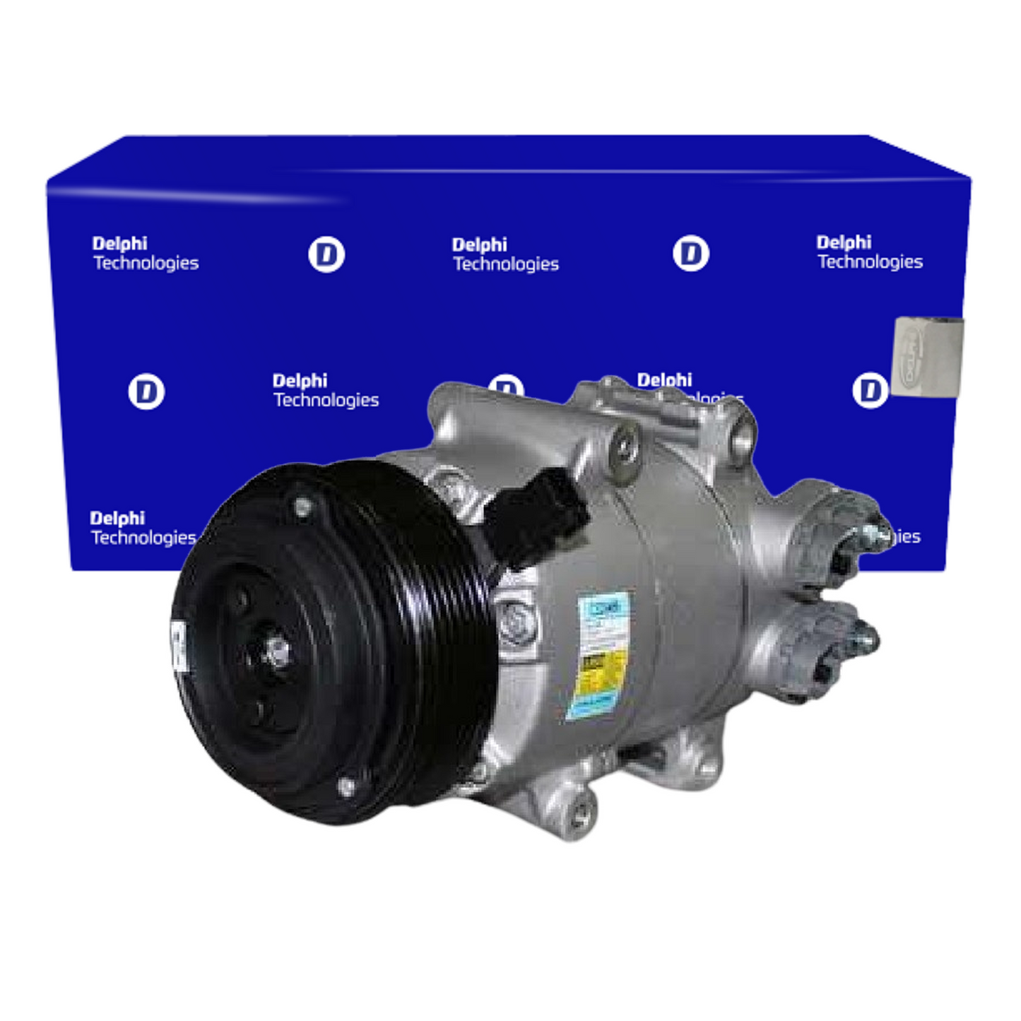 Compressor Ar Condicionado ECOSPORT 1.6 2012 a 2017 2.0 2012 - Delphi - CS20466 - (1)
