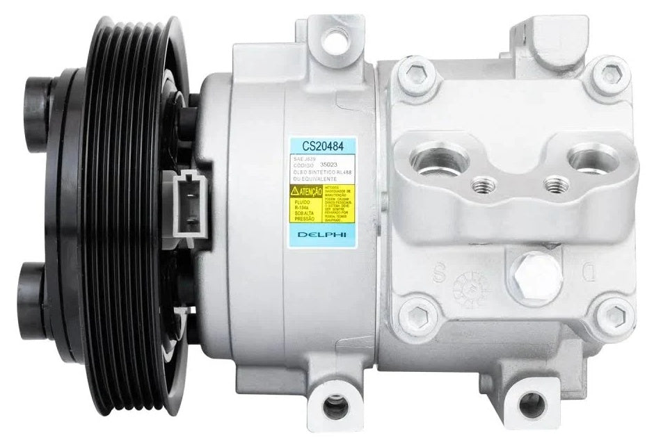 Compressor Ar Condicionado FIESTA 1.0 1.6 ECOSPORT 1.6 2.0 - Delphi - CS20484 - (2)
