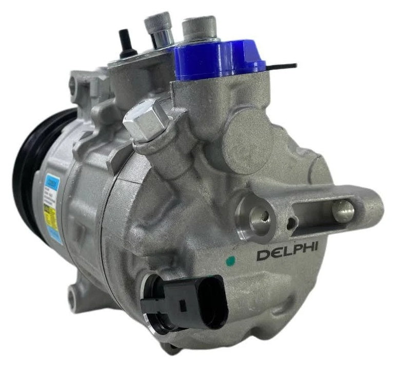 Compressor Ar Condicionado GOLF 1.4 2.0 A4 1.8 2.0 AMAROK JETTA PASSAT 2.0 - Delphi - CS20531 - (4)