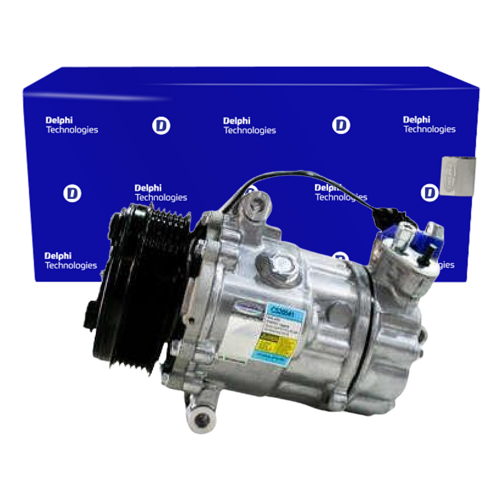Compressor Ar Condicionado CROSSFOX FOX GOL SAVEIRO SPACE CROSS SPACEFOX 1.6 - Delphi - CS20541 - (1)