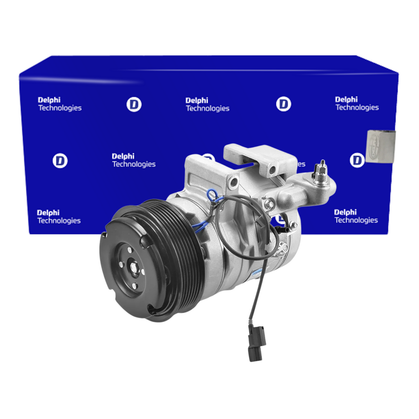 Compressor Ar Condicionado CIVIC 1.8 2012 a 2016, 2.0 2.4 2014 - Delphi - CS20549 - (1)