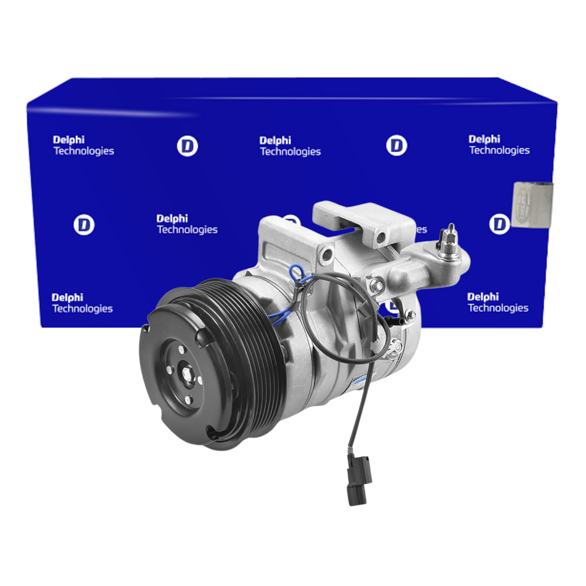 Compressor Ar Condicionado CIVIC 1.8 2012 a 2016, 2.0 2.4 2014 - Delphi - CS20549 - (1)
