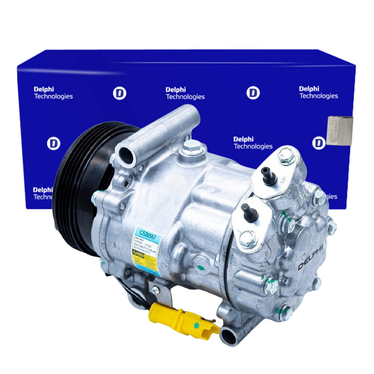 Compressor Ar Condicionado MARCH 1.0 2011 a 2015 - Delphi - CS20557 - (1)
