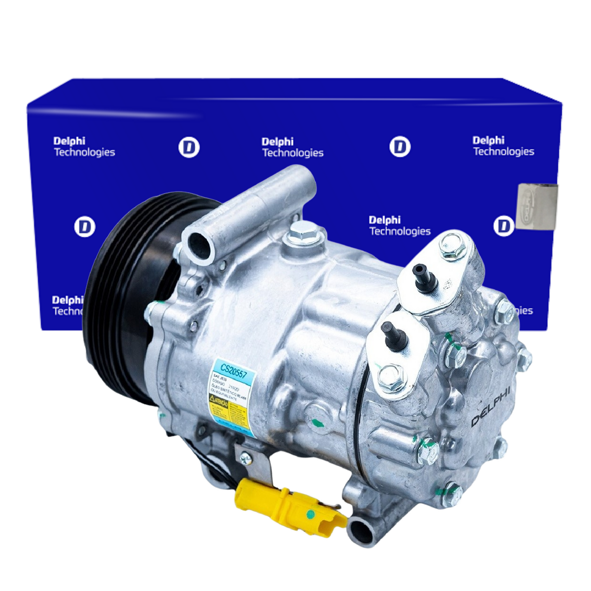 Compressor Ar Condicionado MARCH 1.0 2011 a 2015 - Delphi - CS20557 - (1)